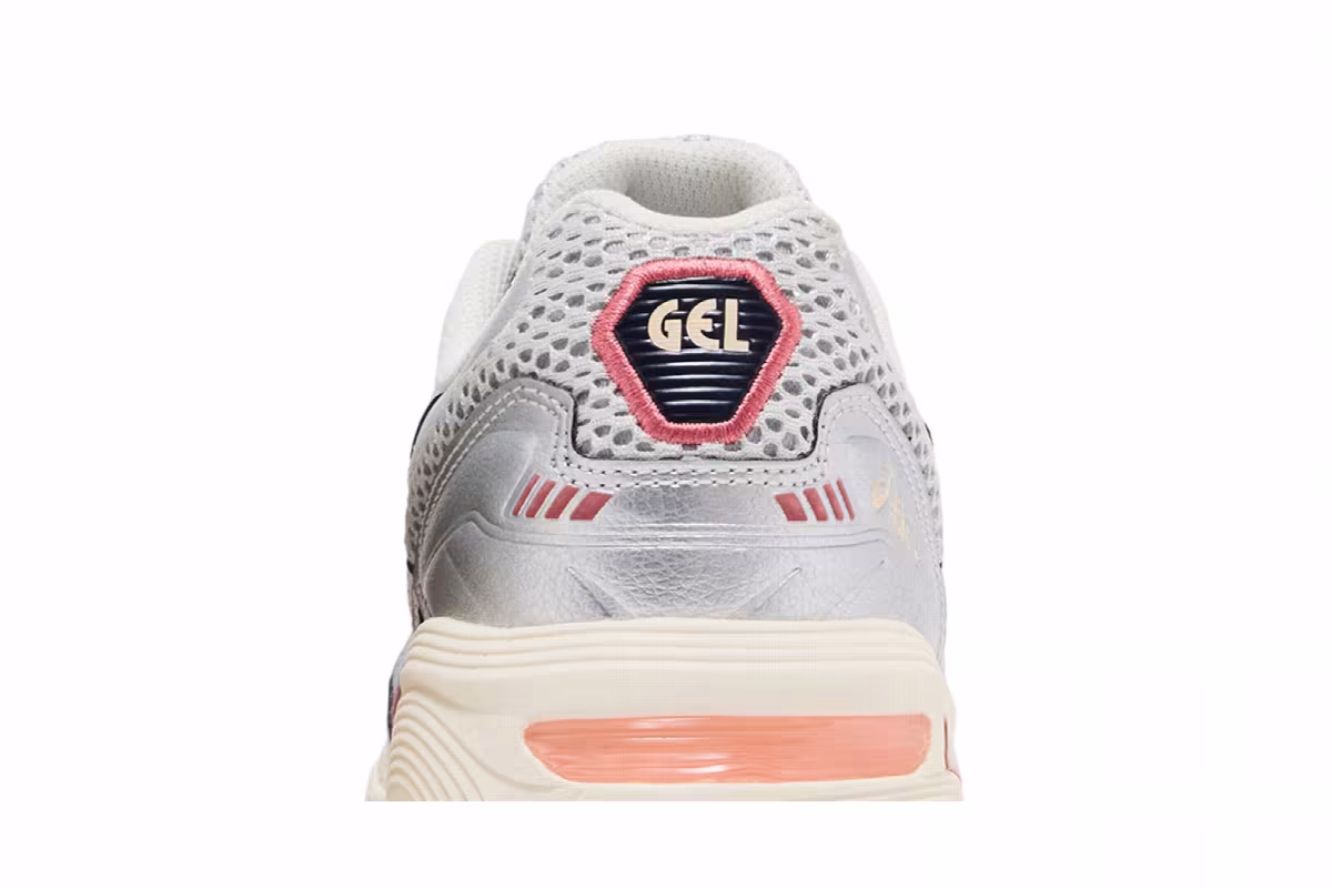 Sneakersnstuff x ASICS Women's Gel 1090 Pure Silver Salmon, view 8