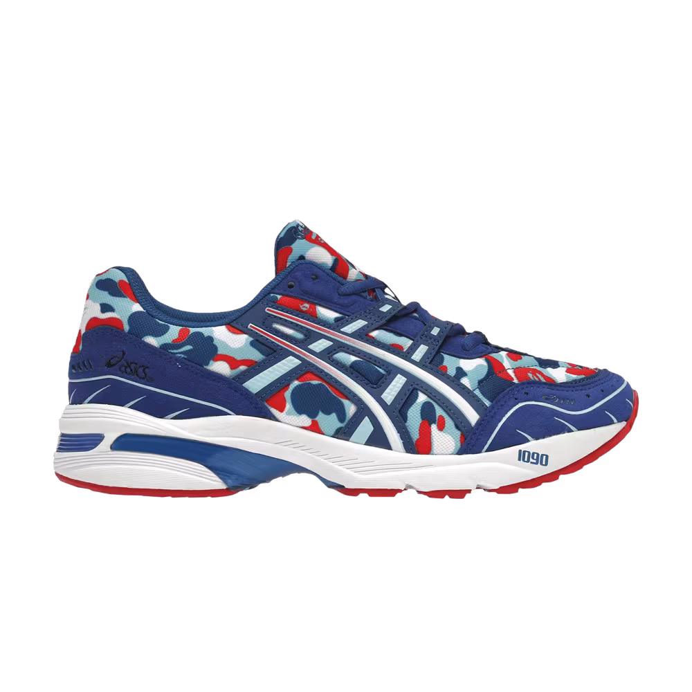 BAPE x ASICS Gel 1090 France Camo