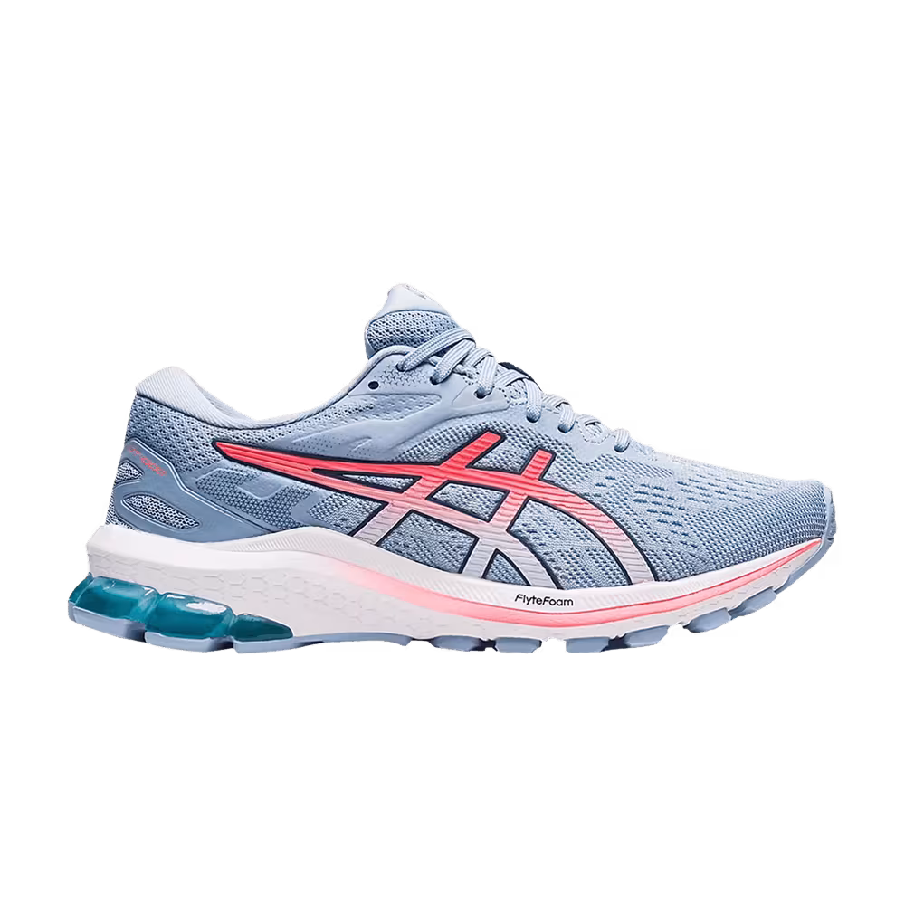 Asics Women's GT 1000 10 Wide Soft Sky Blazing Coral