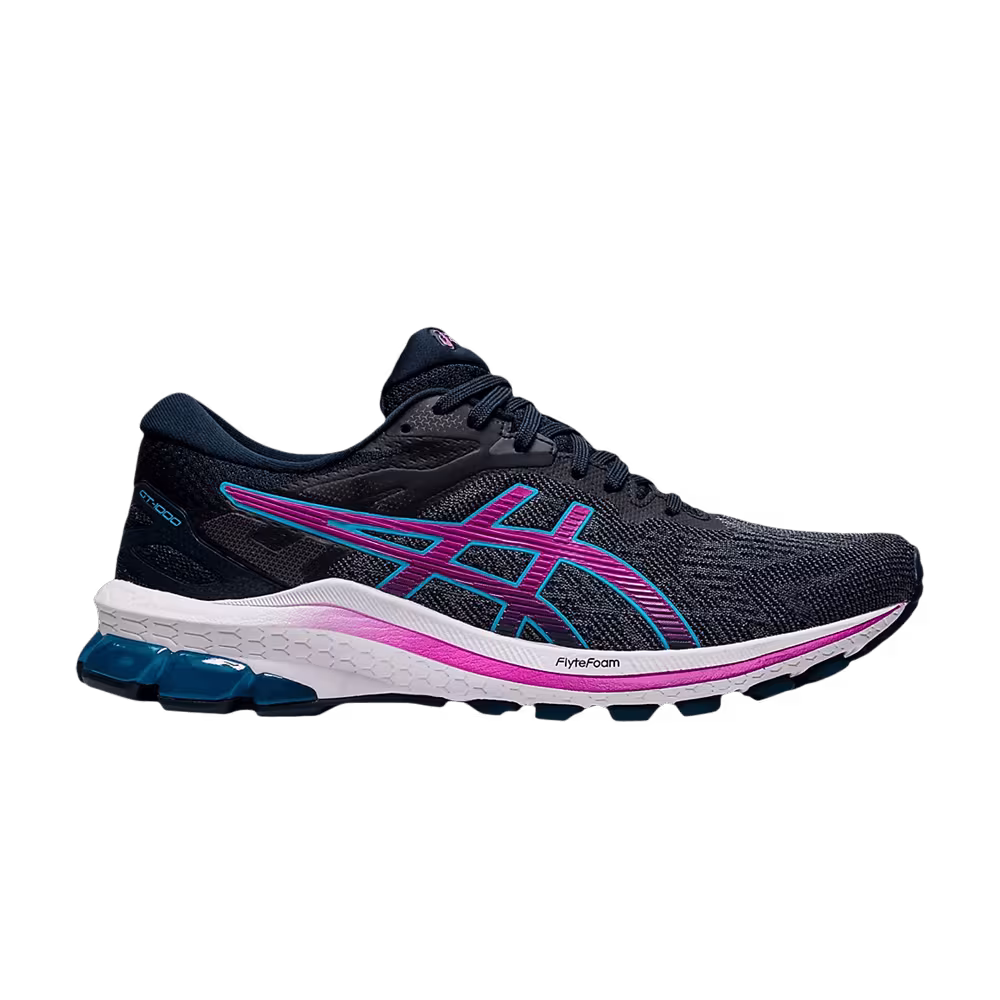 Asics Women's GT 1000 10 Wide French Blue Digital Grape