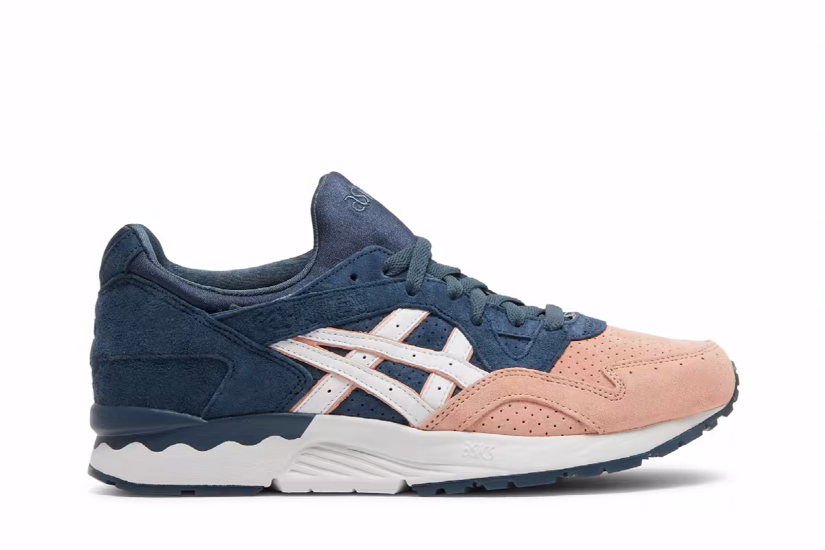 Kith x ASICS Gel Lyte 5 Salmon Toe, view 2