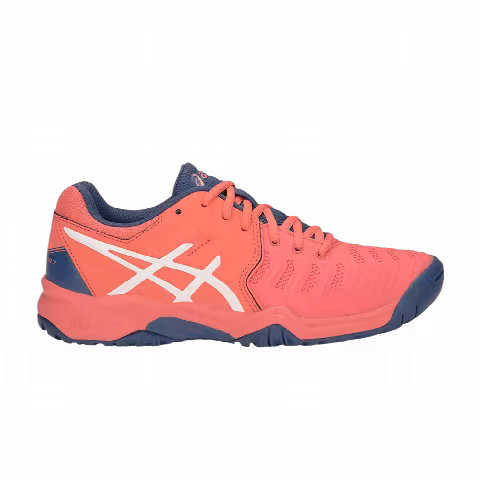 Asics Gel Resolution 7 GS 'Papaya Blue'