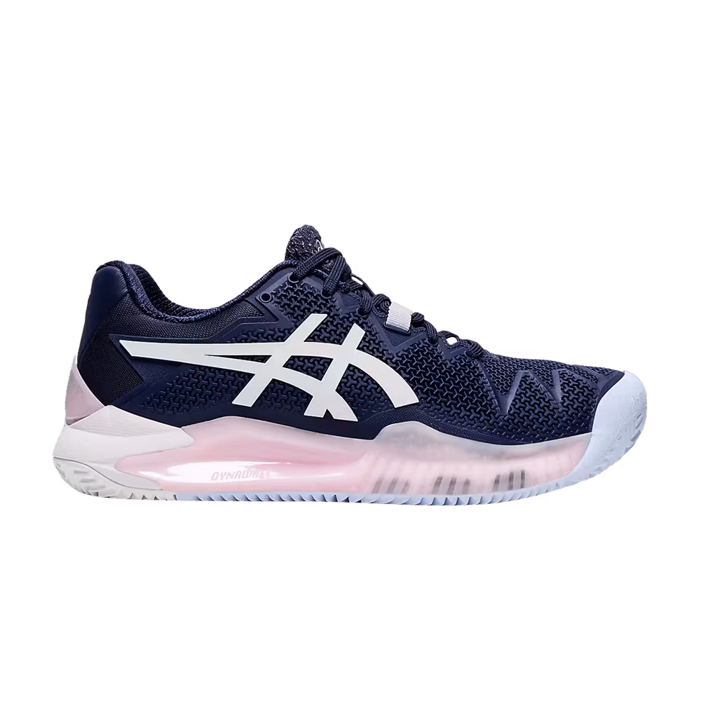Asics Women's Gel Resolution 8 Clay Peacoat White