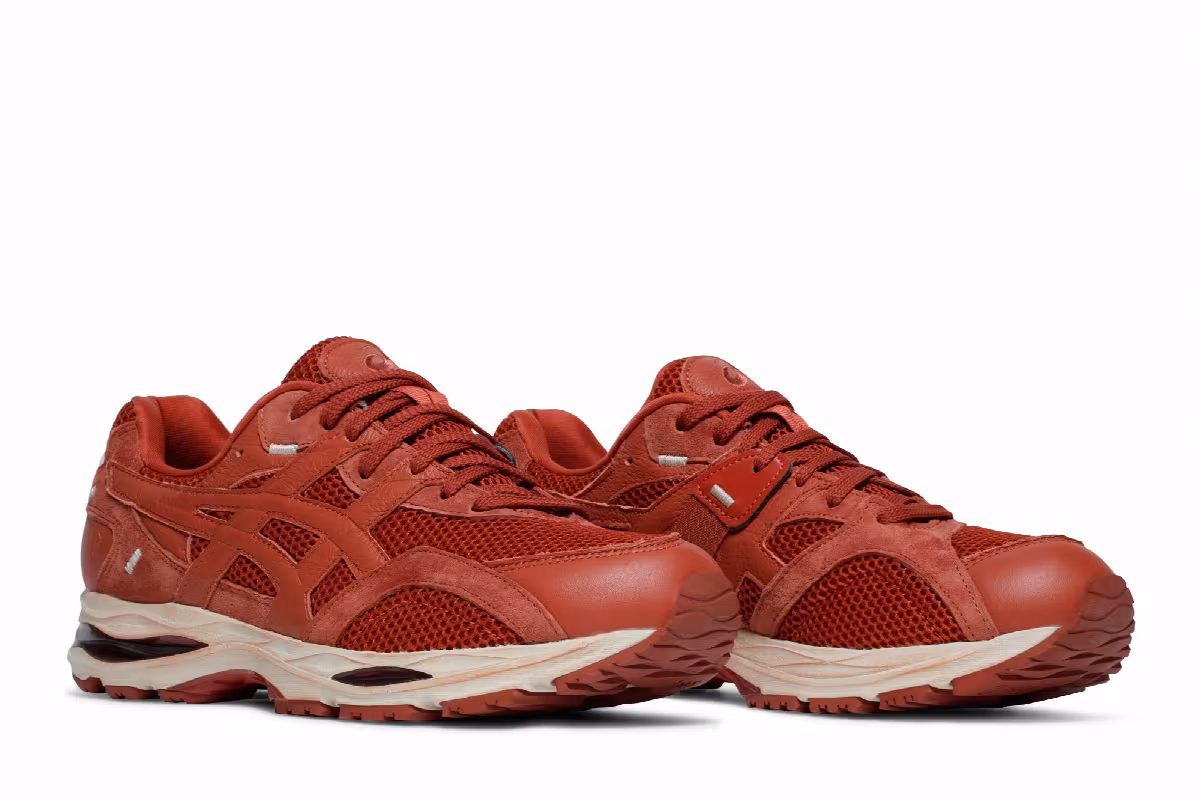 Denim Tears x ASICS Gel MC Plus Georgia Red Clay, view 9