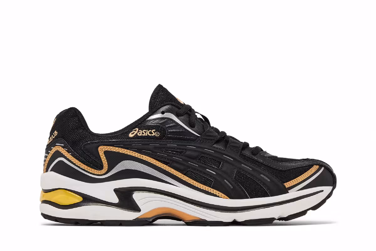 ASICS Gel Preleus Black Pure Gold, view 2