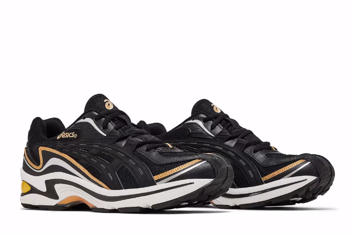 ASICS Gel Preleus Black Pure Gold, view 9