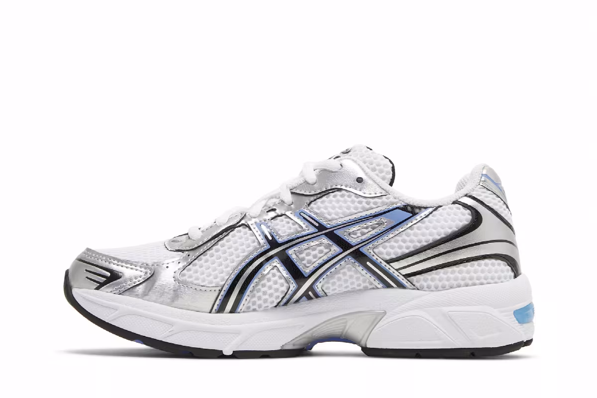 ASICS Women's Gel 1130 White Periwinkle Blue, view 4