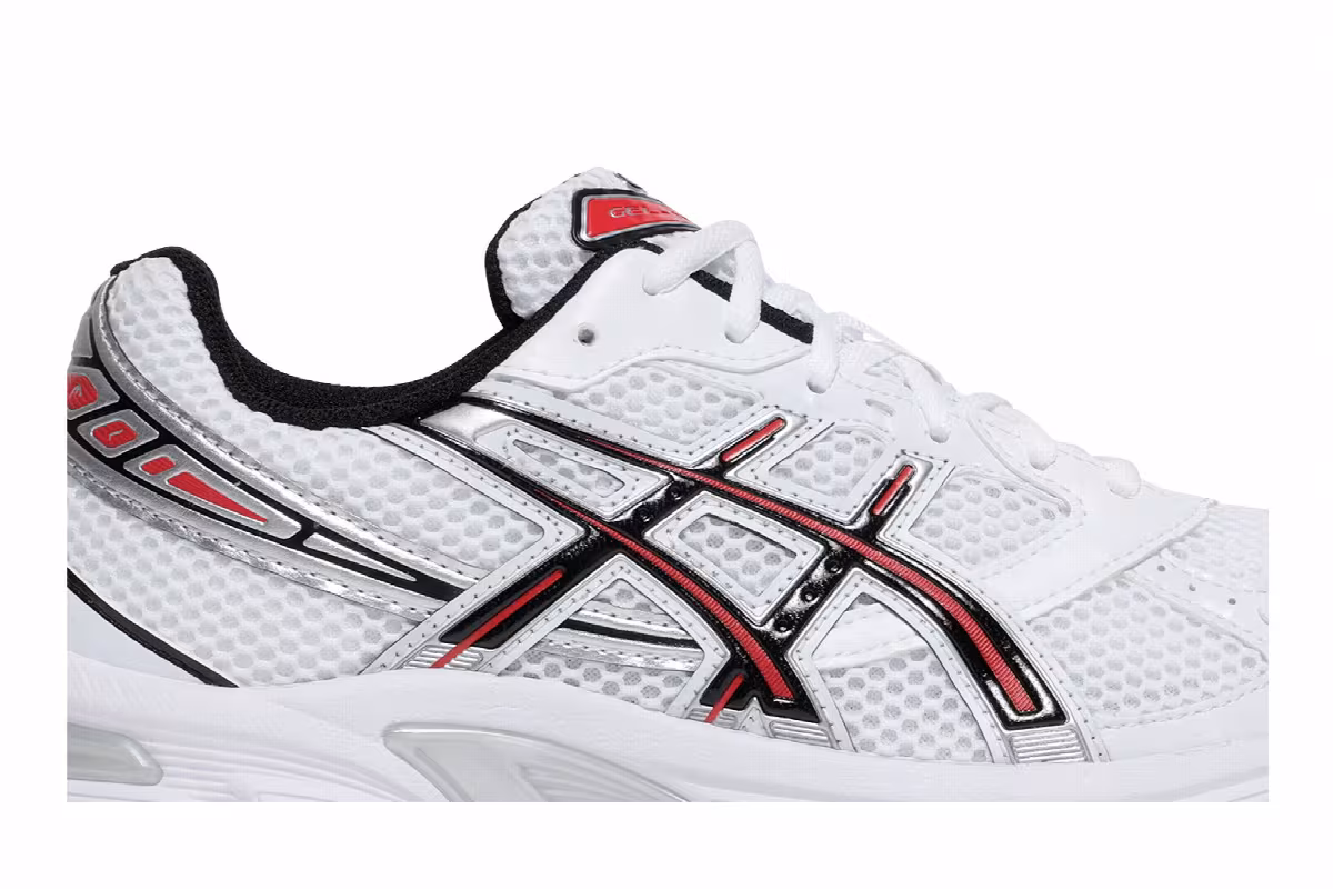ASICS Gel 1130 White Electric Red, view 3