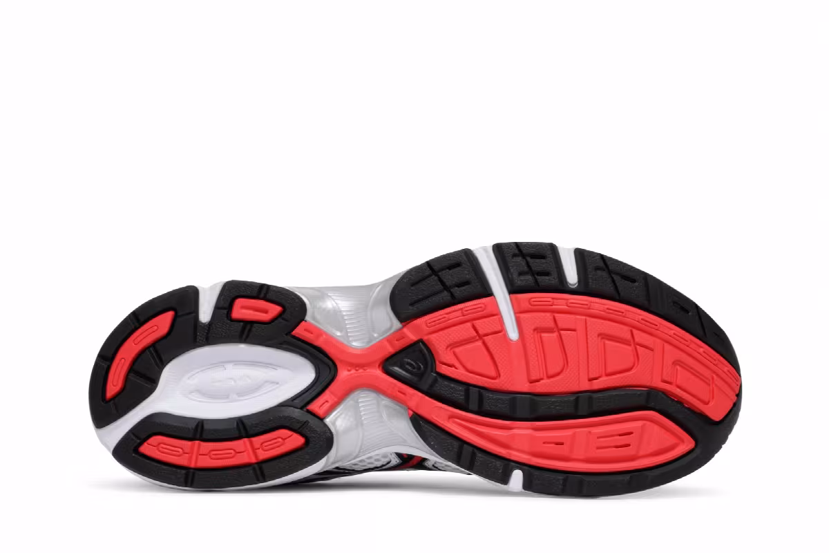 ASICS Gel 1130 White Electric Red, view 5