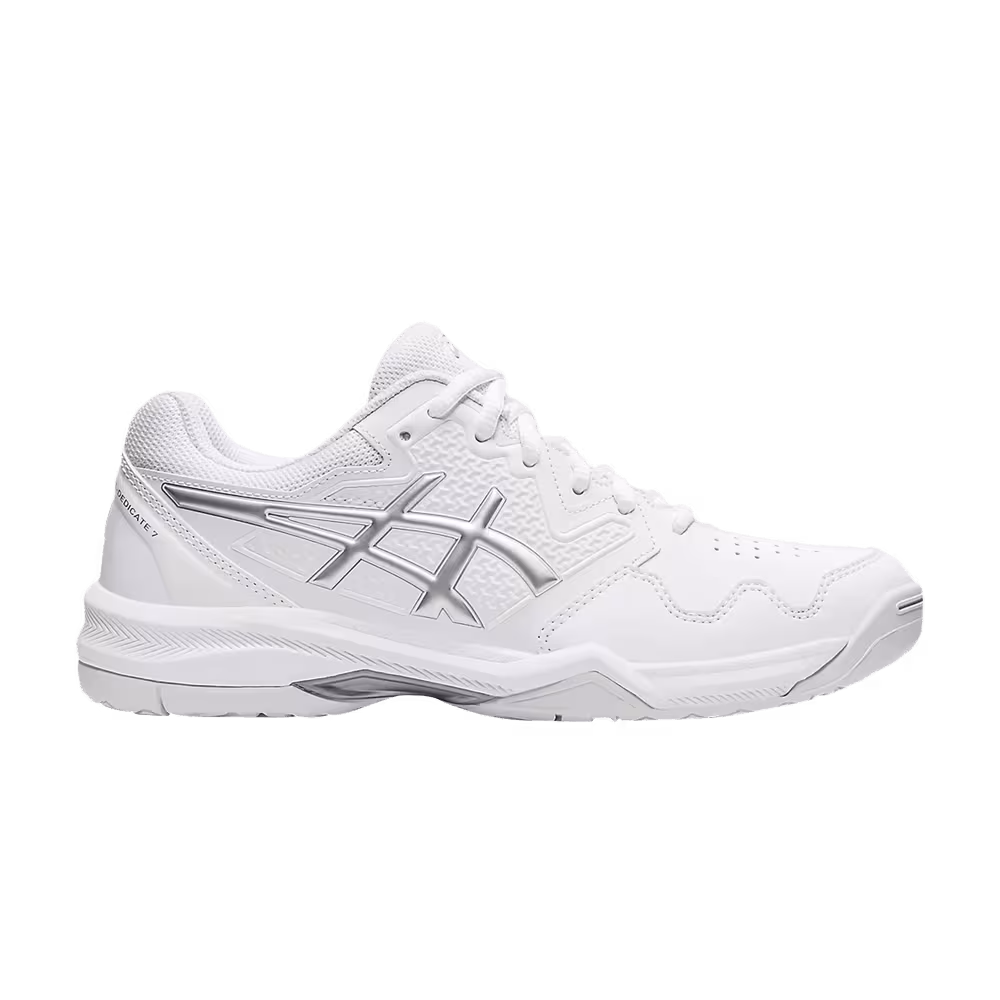 Asics Women's Gel Dedicate 7 White Pure Silver
