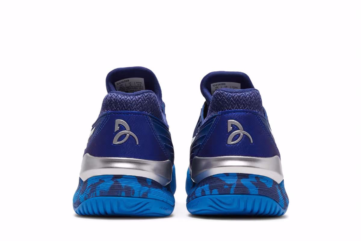 Asics Court FF Novak Blue Print Camo, view 7