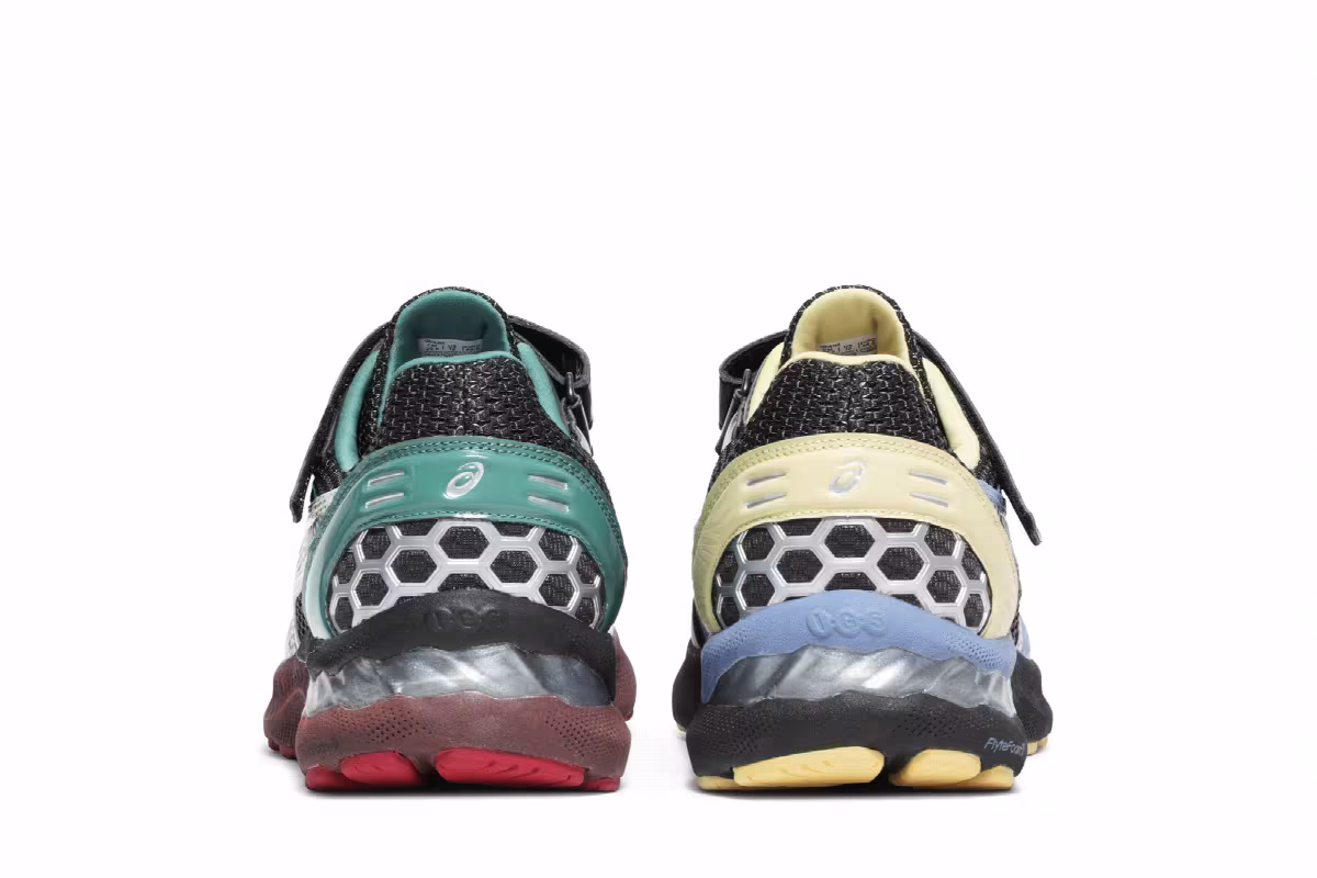 Kiko Kostadinov x Brain Dead x ASICS Gel Fratelli Half-Man, Half-Alien, view 7