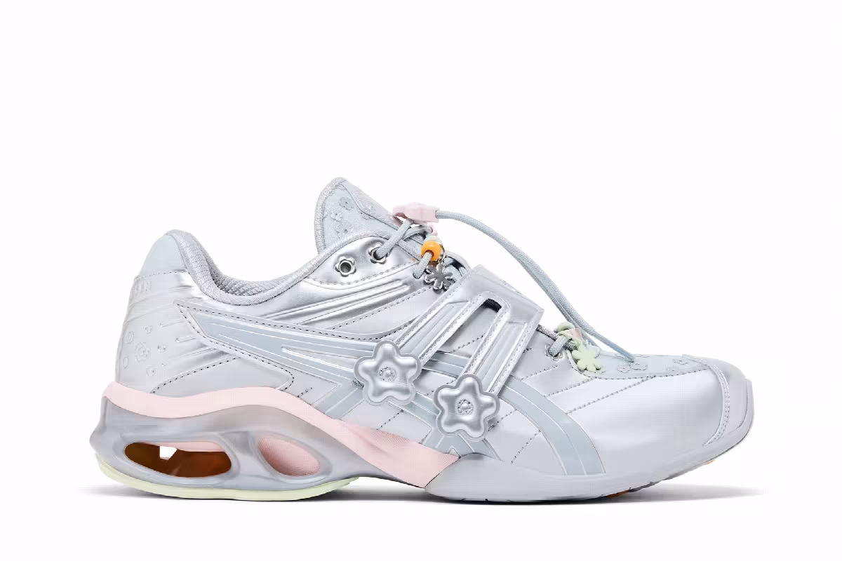 ASICS Women's Cecilie Bahnsen x Gel-Kinetic FR Piedmont Gre Pure Silver, view 2