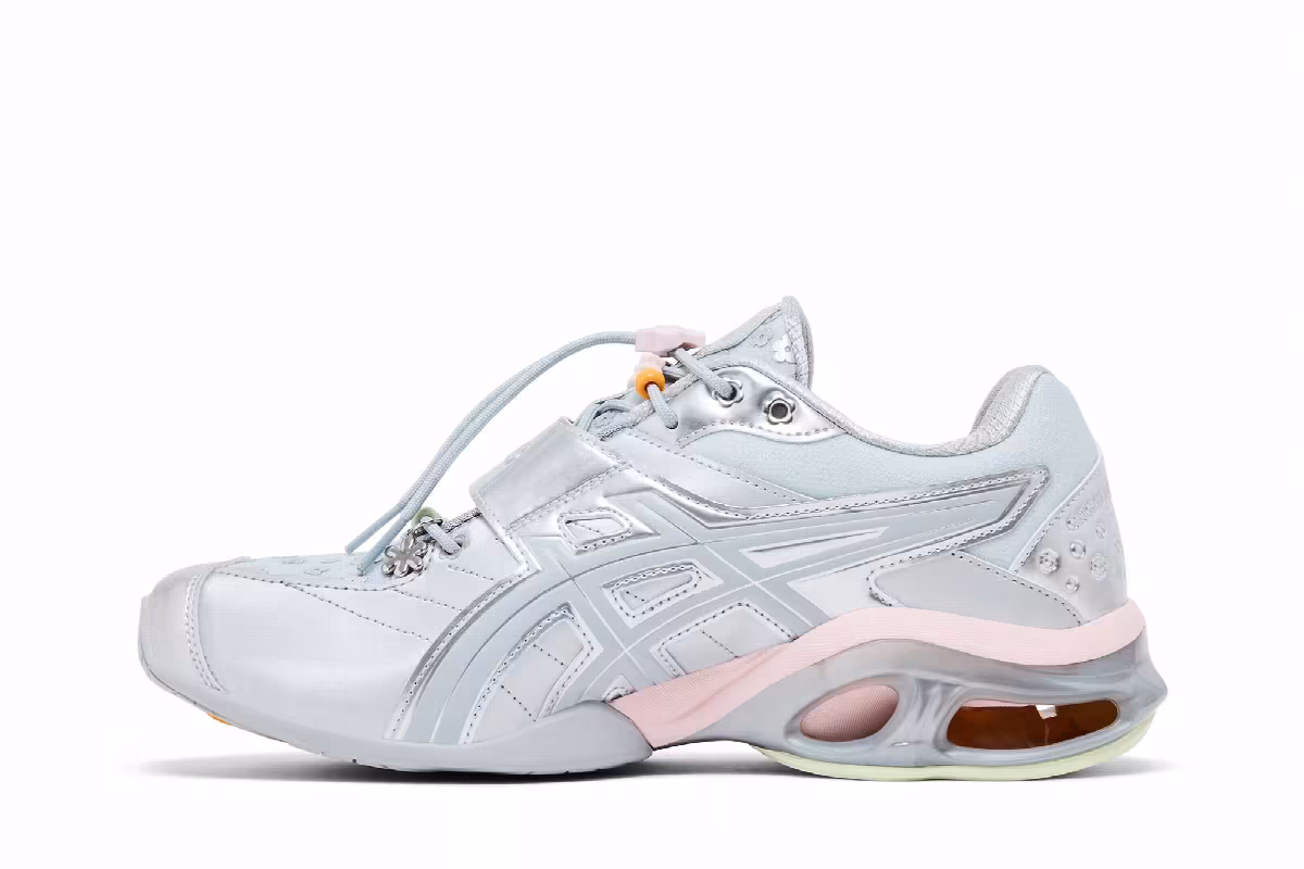 ASICS Women's Cecilie Bahnsen x Gel-Kinetic FR Piedmont Gre Pure Silver, view 4