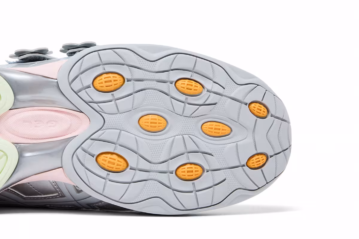 ASICS Women's Cecilie Bahnsen x Gel-Kinetic FR Piedmont Gre Pure Silver, view 6