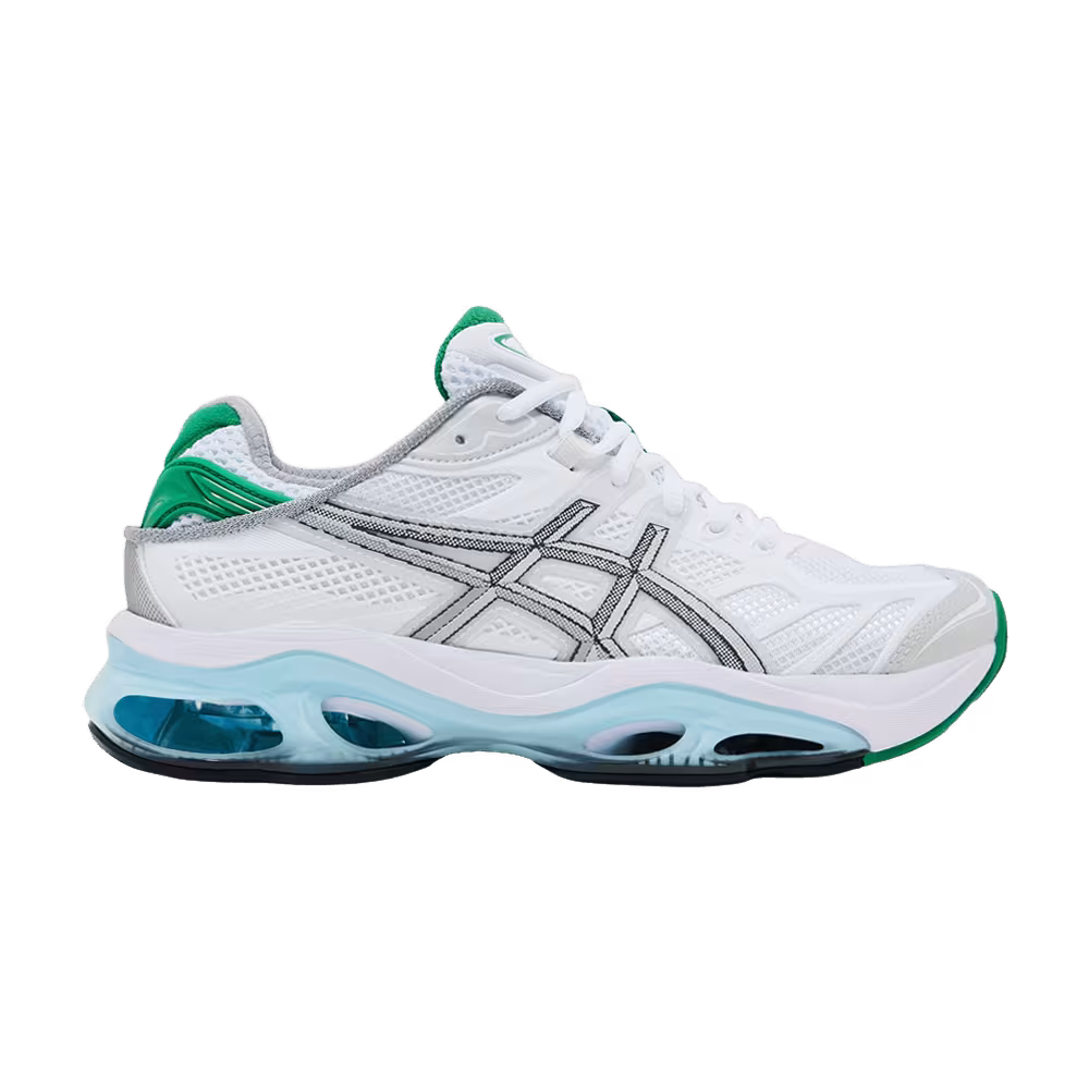 Hidden NY x ASICS Gel Kinetic 2.0 White Green Blue