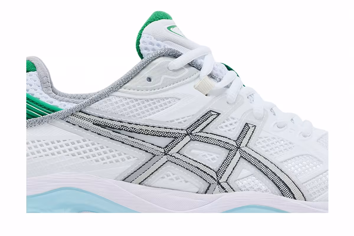 Hidden NY x ASICS Gel Kinetic 2.0 White Green Blue, view 3