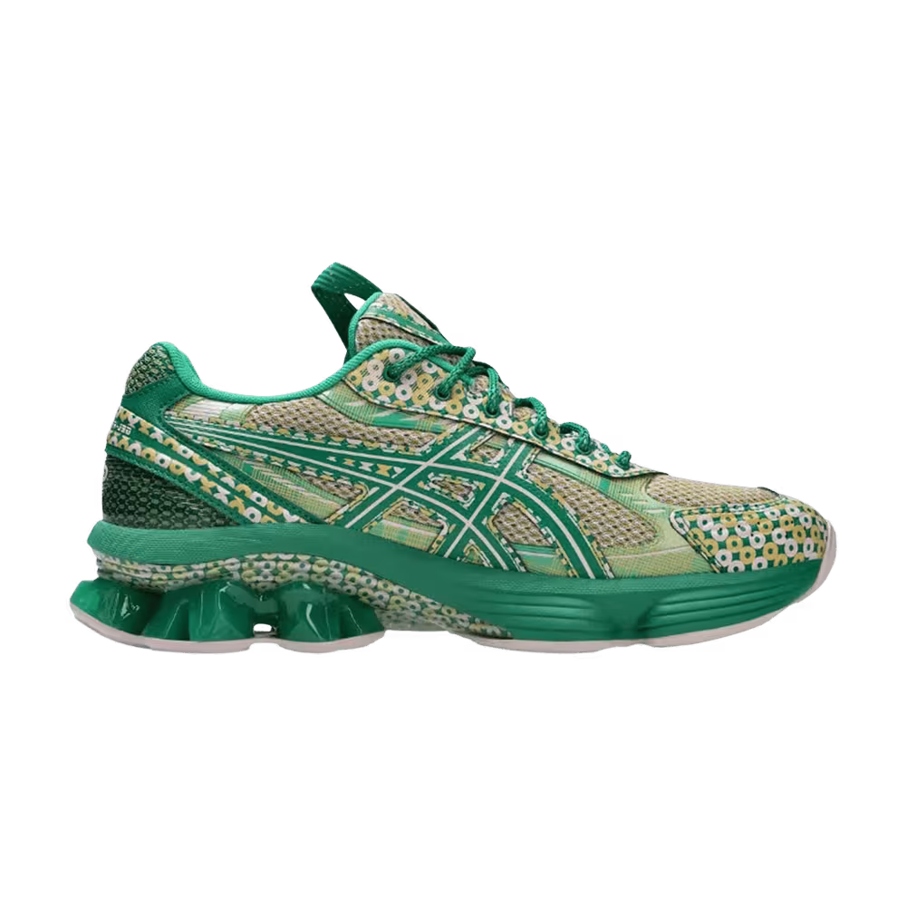 Kiko Kostadinov x ASICS US7-S Gel-Kinetic Fluent Green
