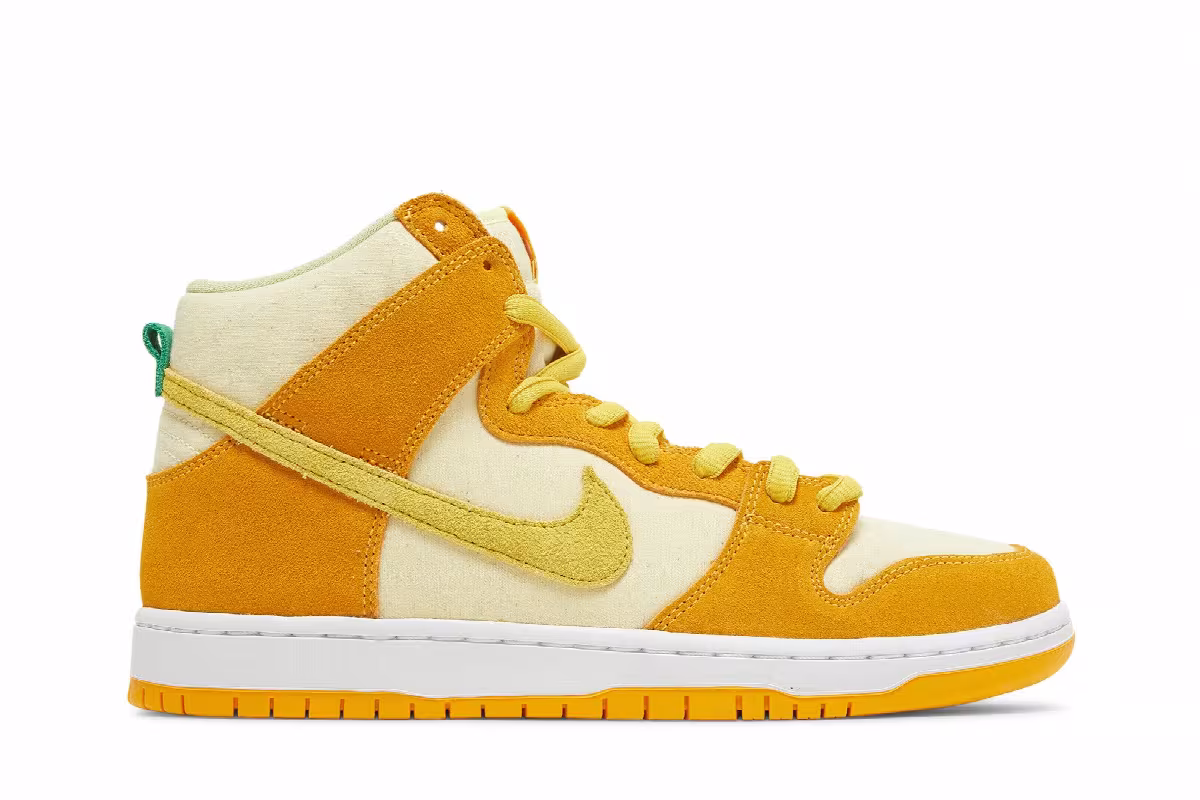 Nike Dunk High SB Fruity Pack - Pineapple, view 2
