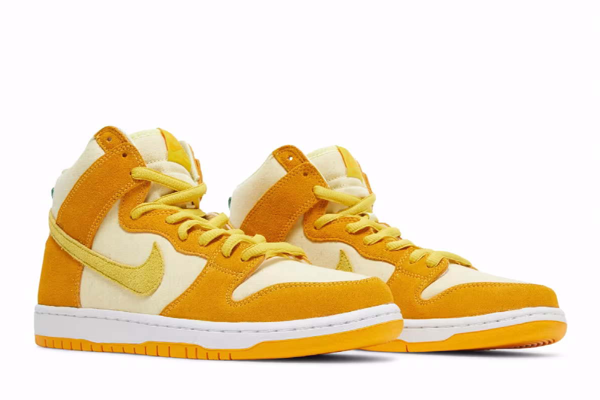Nike Dunk High SB Fruity Pack - Pineapple, view 9