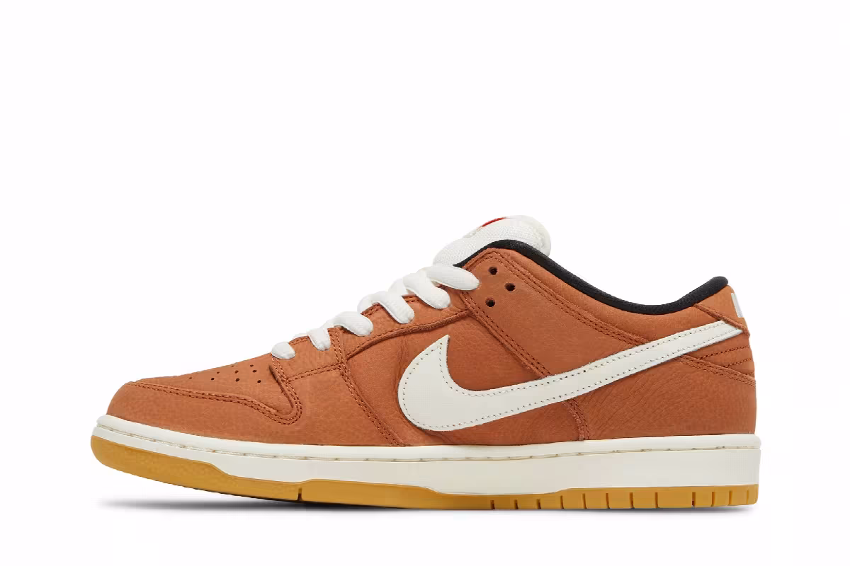 Nike Dunk Low Pro ISO SB Dark Russet, view 4