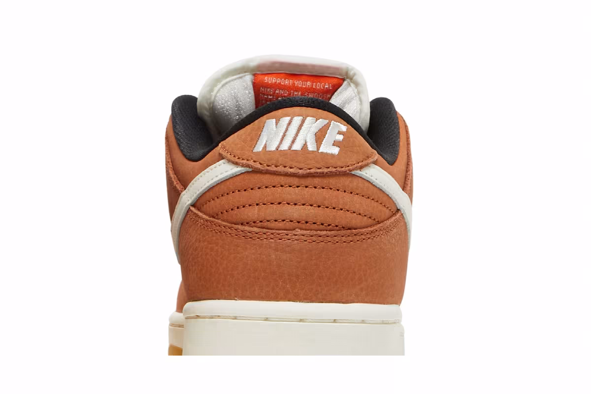 Nike Dunk Low Pro ISO SB Dark Russet, view 8
