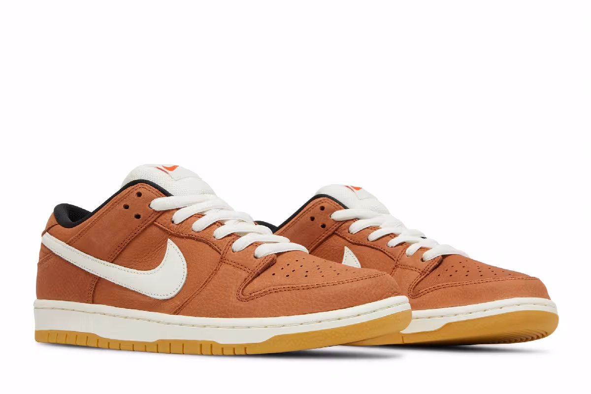 Nike Dunk Low Pro ISO SB Dark Russet, view 9