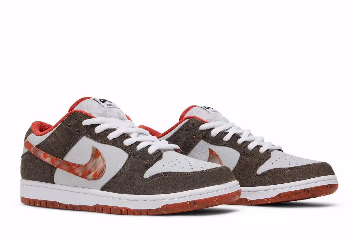 Crushed D.C. x Nike Dunk Low SB Golden Hour, view 9