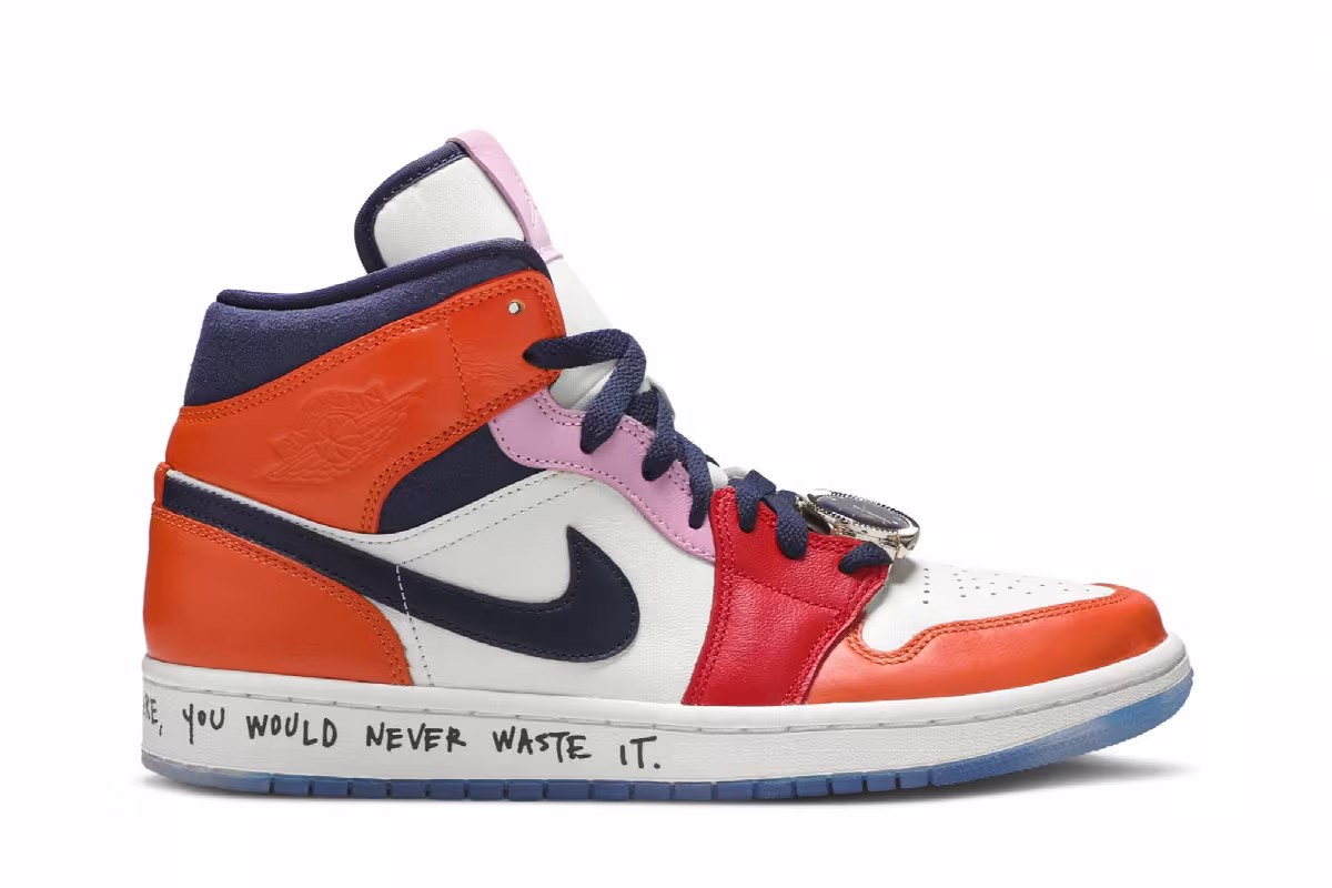 Melody Ehsani x Women's Air Jordan 1 Mid Fearless, view 2