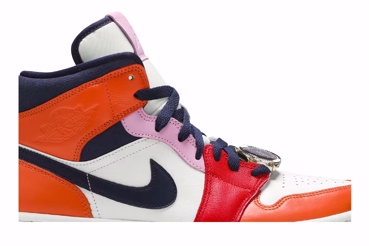 Melody Ehsani x Women's Air Jordan 1 Mid Fearless, view 3