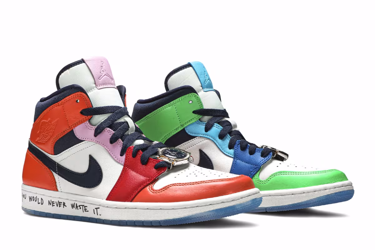 Melody Ehsani x Women's Air Jordan 1 Mid Fearless, view 9
