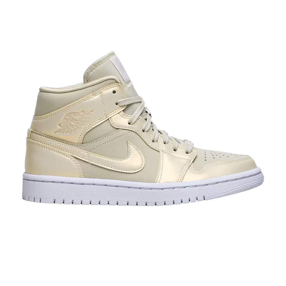 Women's Air Jordan 1 Mid Lemon Yellow