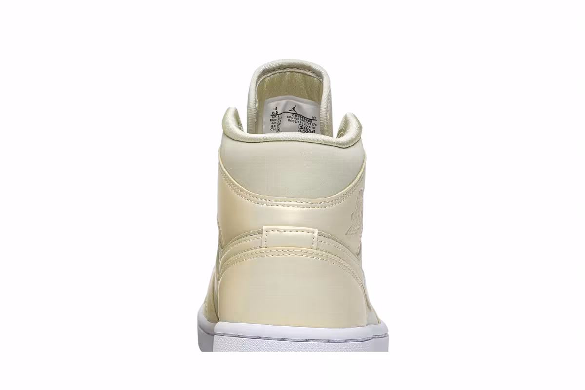 Women's Air Jordan 1 Mid Lemon Yellow, view 8