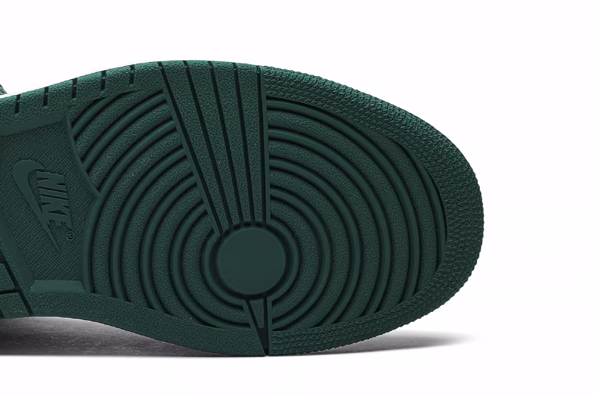 Women's Air Jordan 1 High Premium Mystic Green, view 6