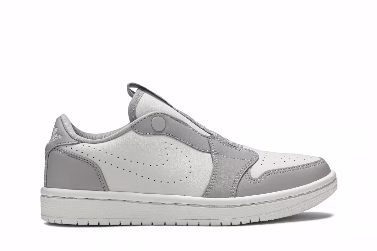 Women's Air Jordan 1 Low Slip Atmosphere Grey, view 2