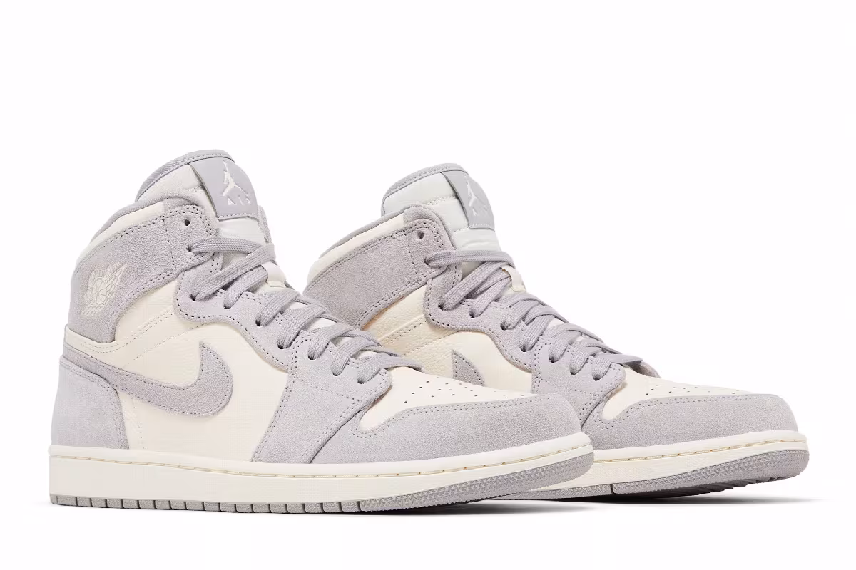 Women's Air Jordan 1 High Premium Atmosphere Grey, view 9