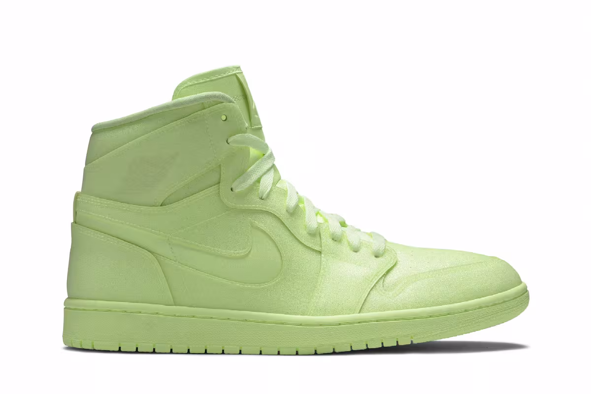 Women's Air Jordan 1 High PRM Barely Volt, view 2