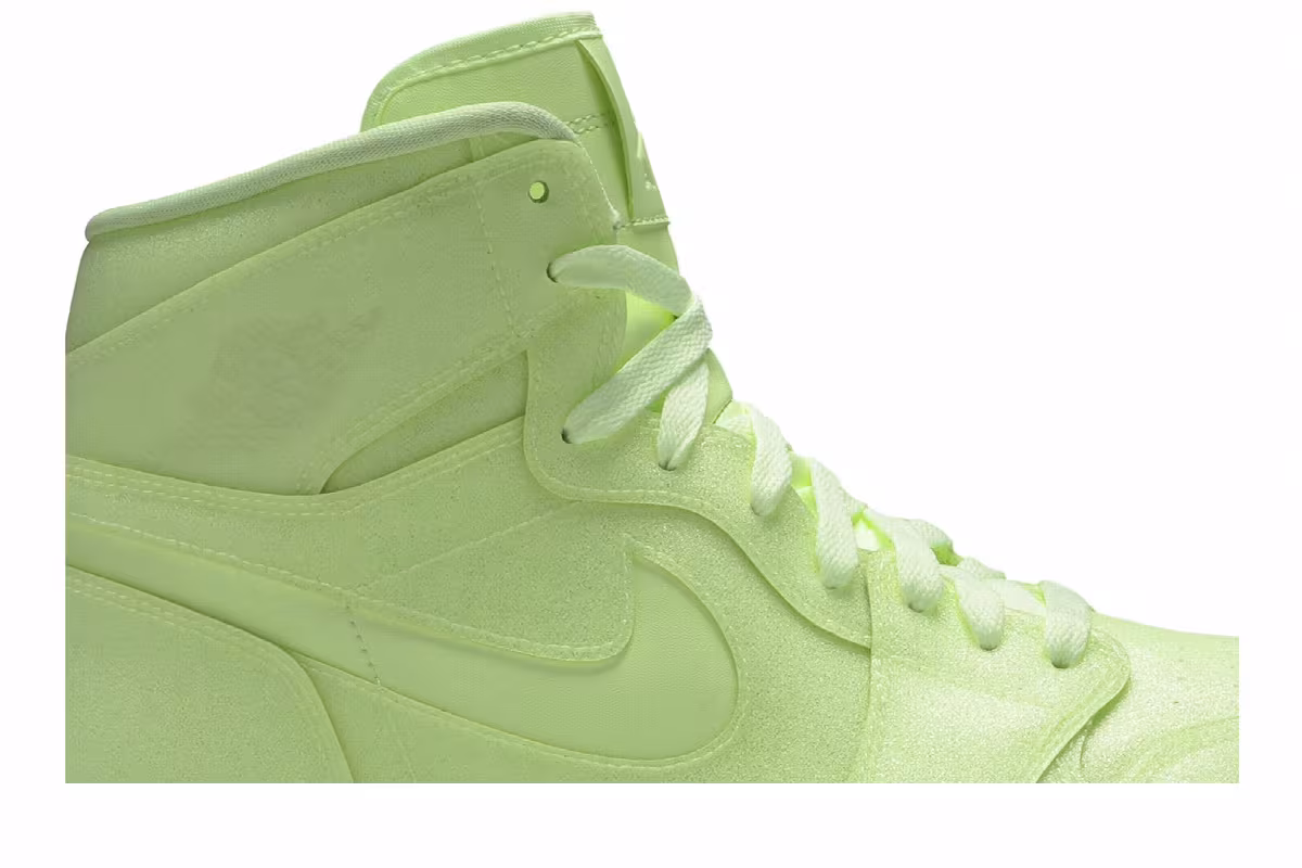 Women's Air Jordan 1 High PRM Barely Volt, view 3