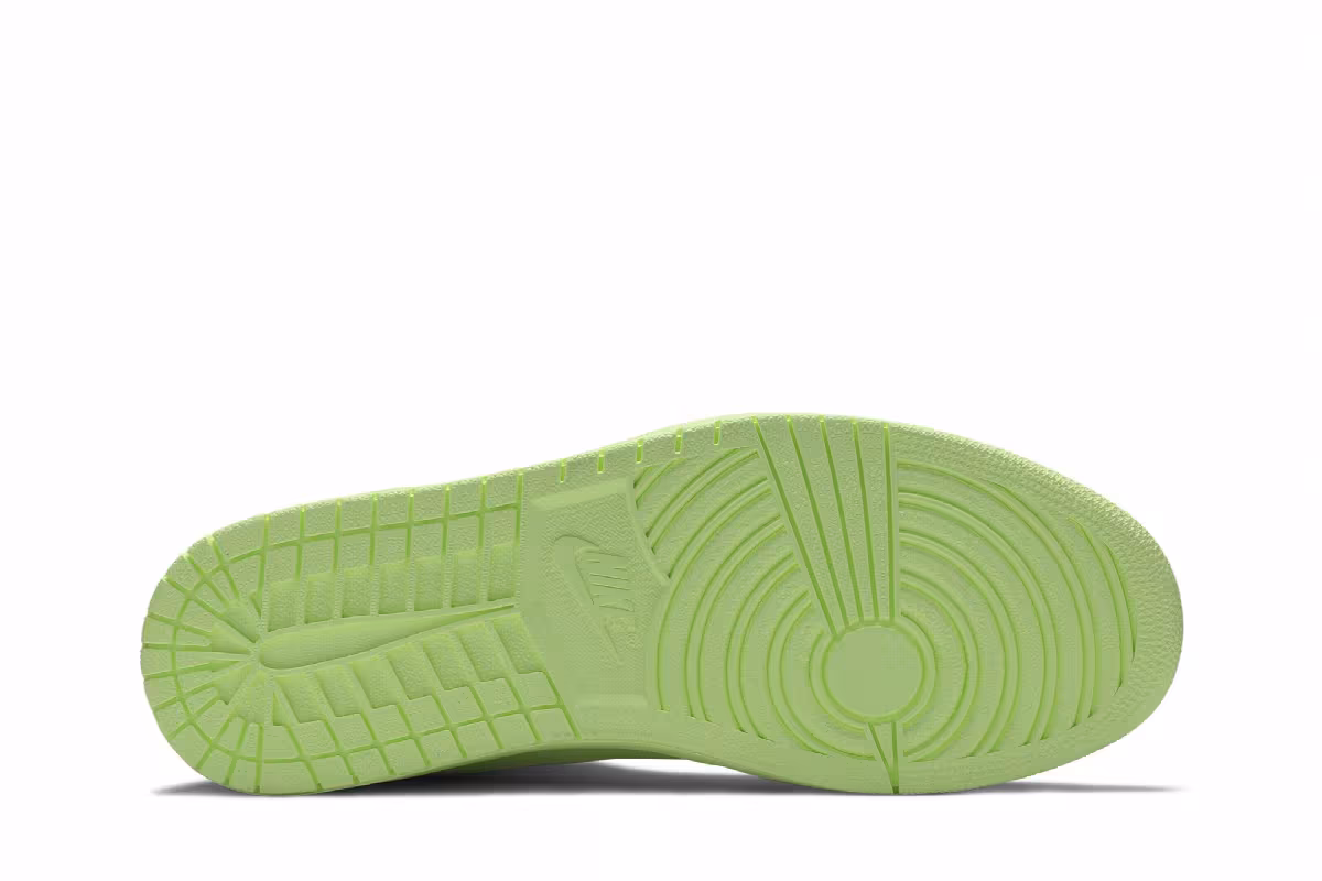 Women's Air Jordan 1 High PRM Barely Volt, view 5