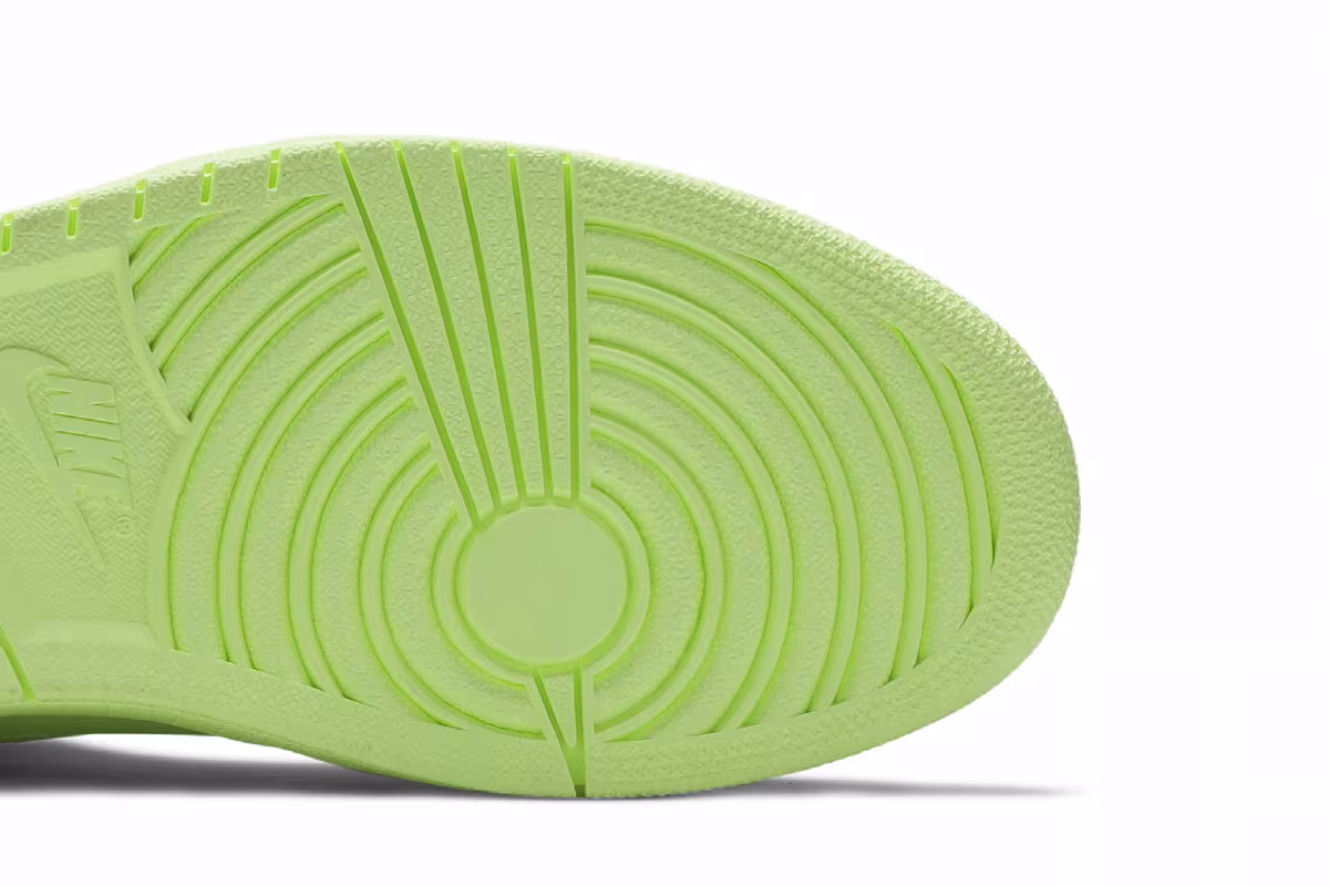 Women's Air Jordan 1 High PRM Barely Volt, view 6