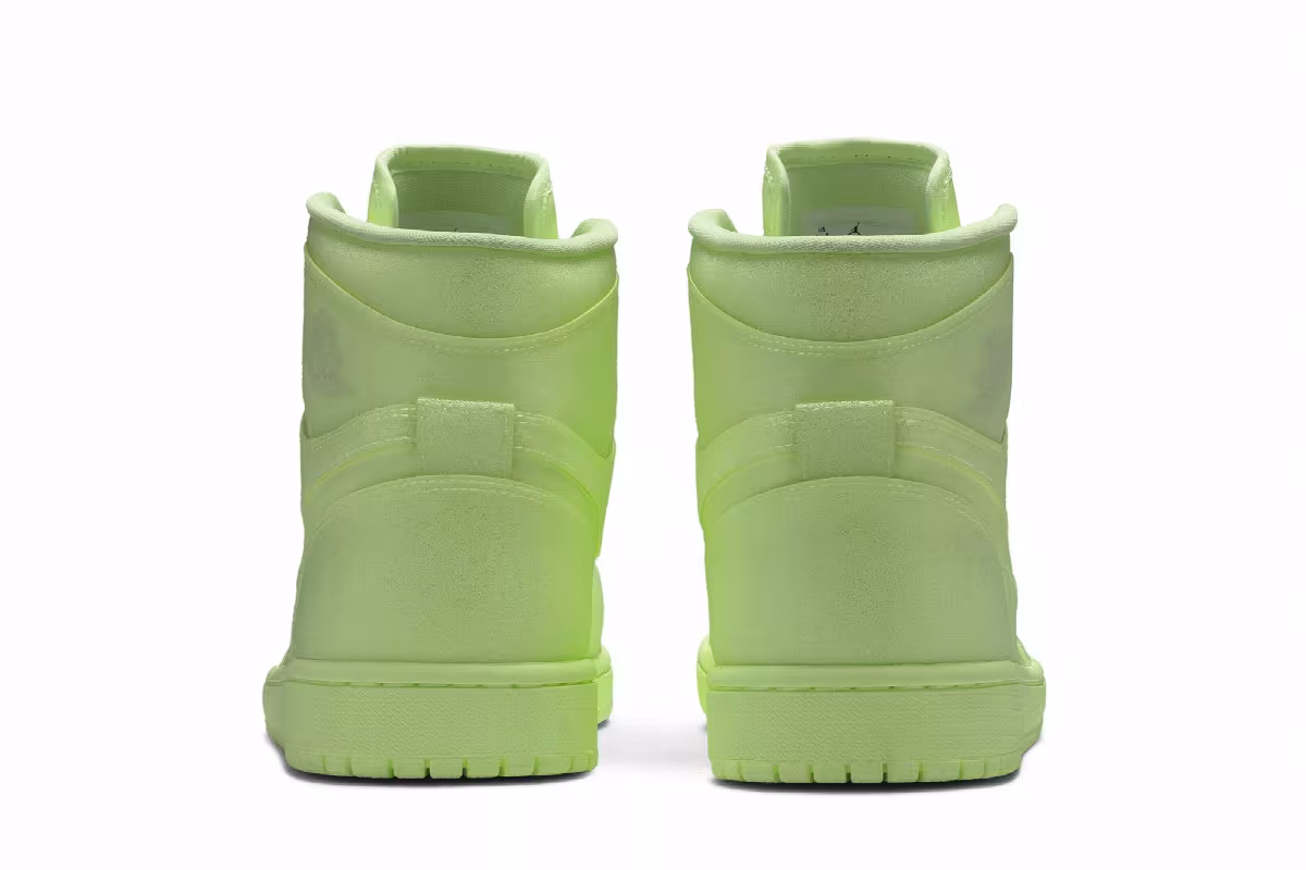 Women's Air Jordan 1 High PRM Barely Volt, view 7