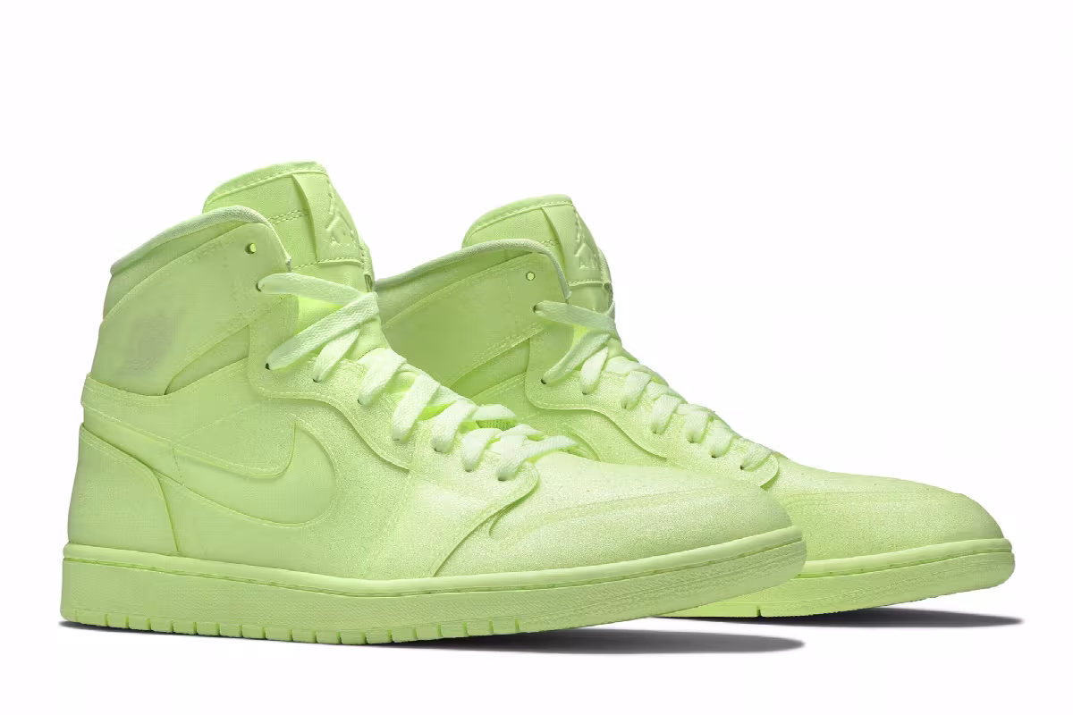 Women's Air Jordan 1 High PRM Barely Volt, view 9