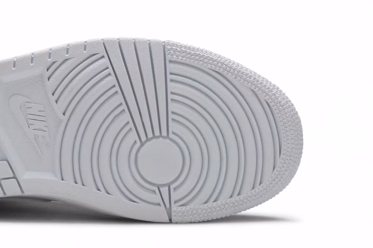 Women's Air Jordan 1 Mid White Ivory, view 6