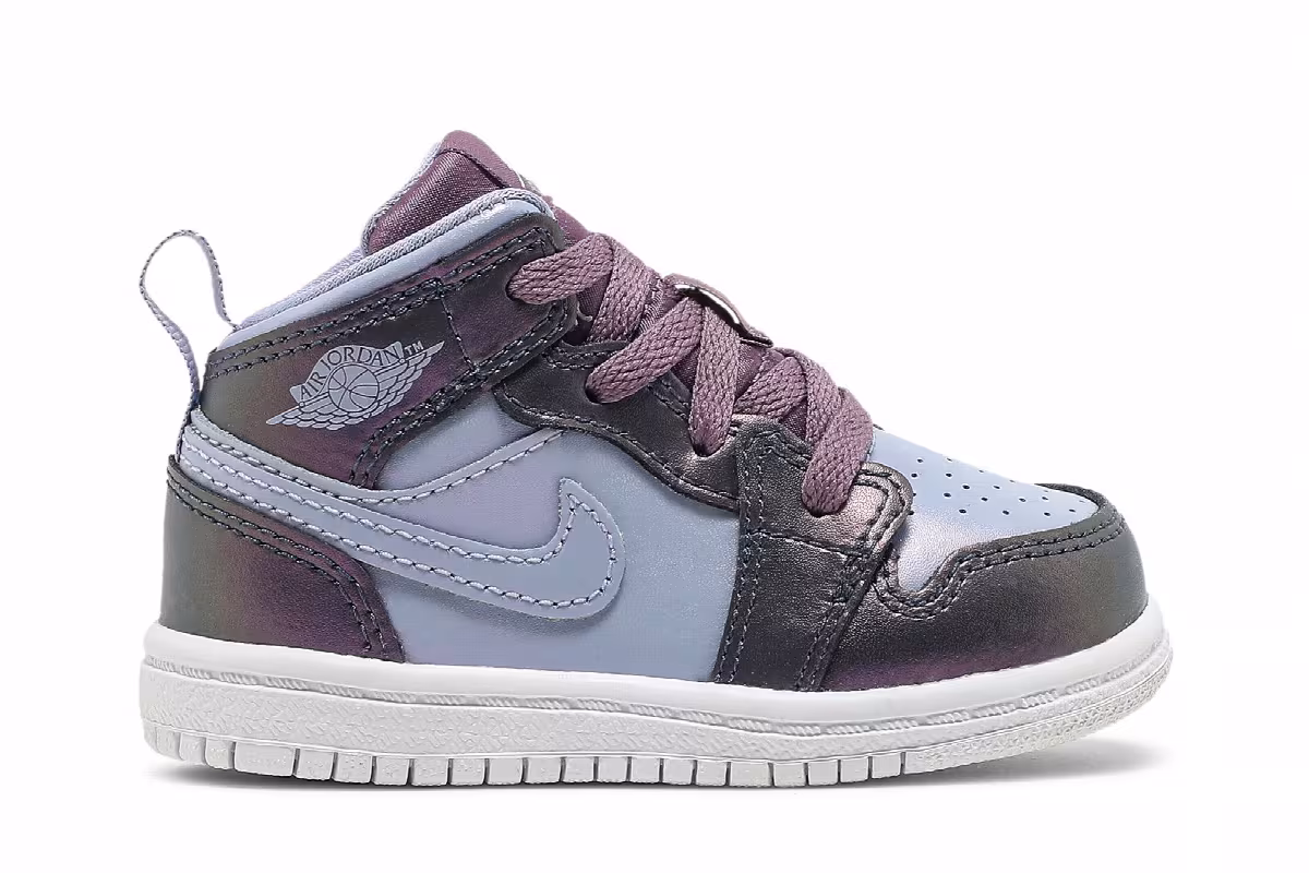 Air Jordan 1 Mid SE TD Monsoon Purple Rise, view 2