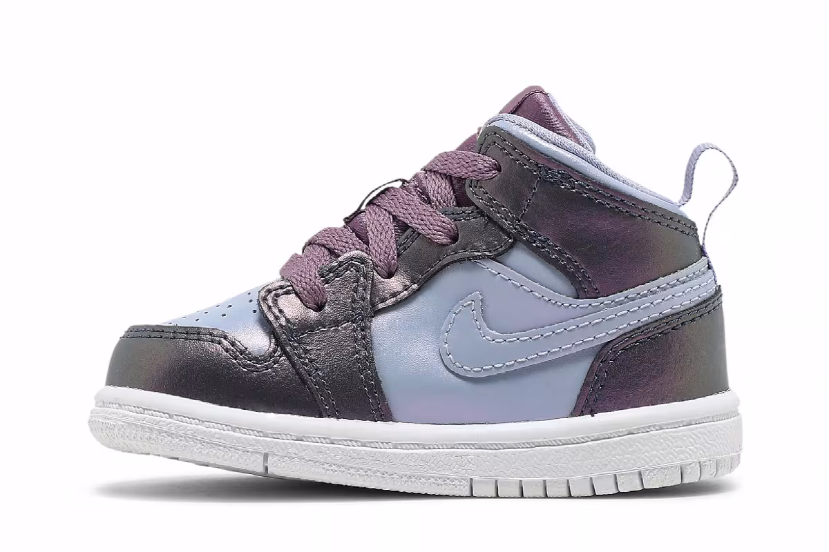 Air Jordan 1 Mid SE TD Monsoon Purple Rise, view 4