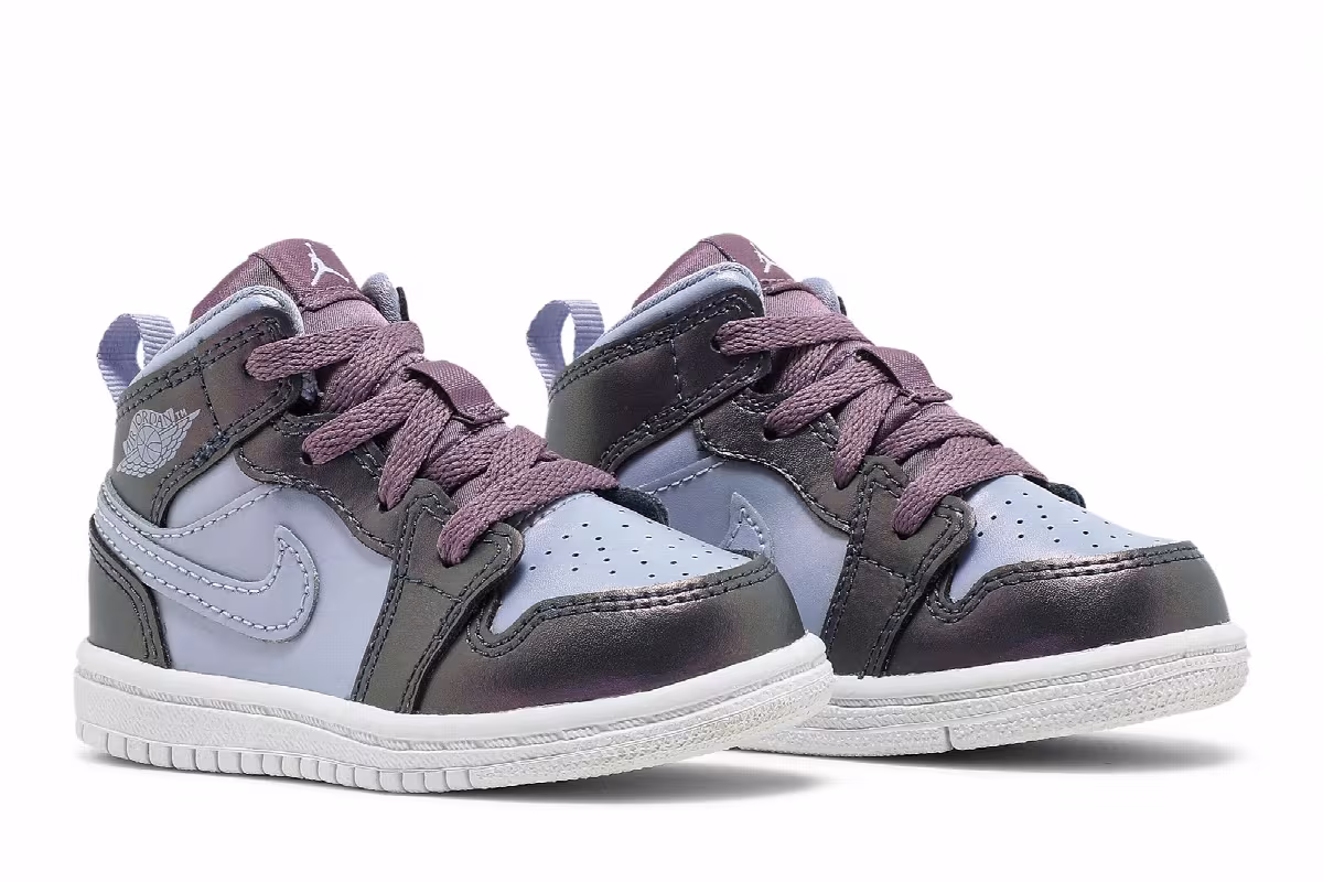 Air Jordan 1 Mid SE TD Monsoon Purple Rise, view 9