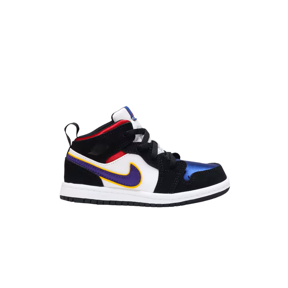 Air Jordan 1 Mid SE TD Black Field Purple