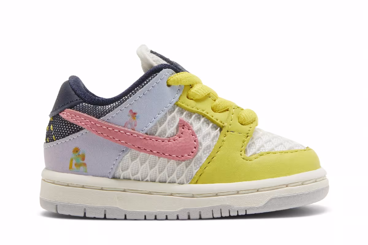 Xavier Schipani x Nike Dunk Low SB TD Be True - Trans Joy, view 2