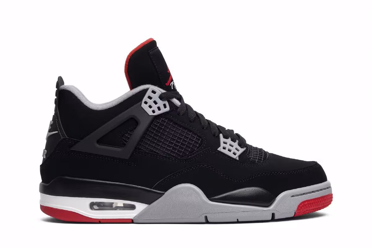 Air Jordan 4 OG Bred 2019, view 2
