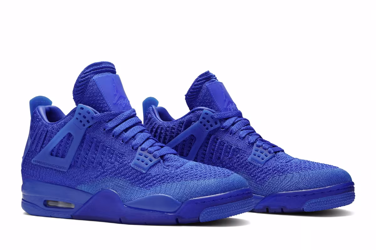 Air Jordan 4 Flyknit Hyper Royal, view 9